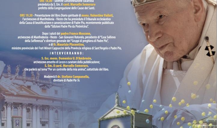 20°anniversario della canonizzazione di Padre Pio a San Giovanni Rotondo